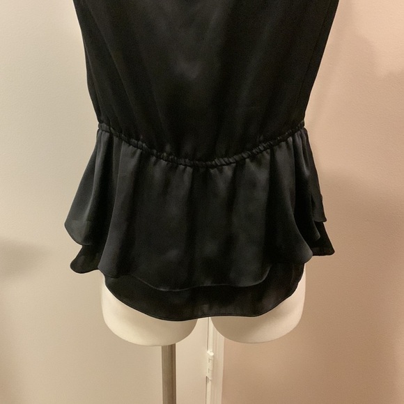 Cynthia Steffe Black Drawstring Sleeveless Top size small - Picture 9 of 10